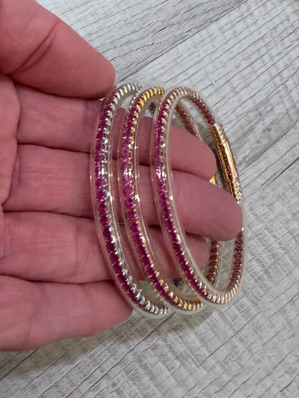 Epic Pink Budhagirl Bracelet Set - Women Jewelry Sz large